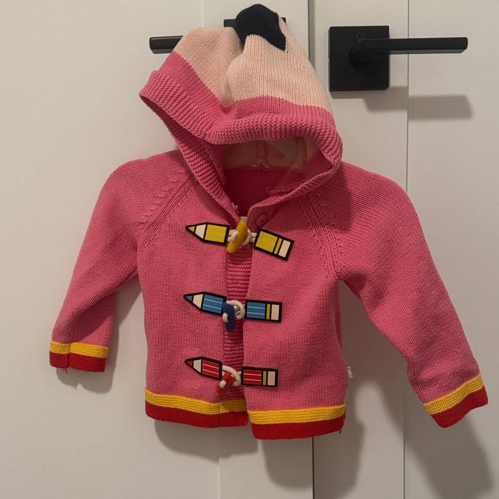 Stella McCartney Pink and Yellow Knit